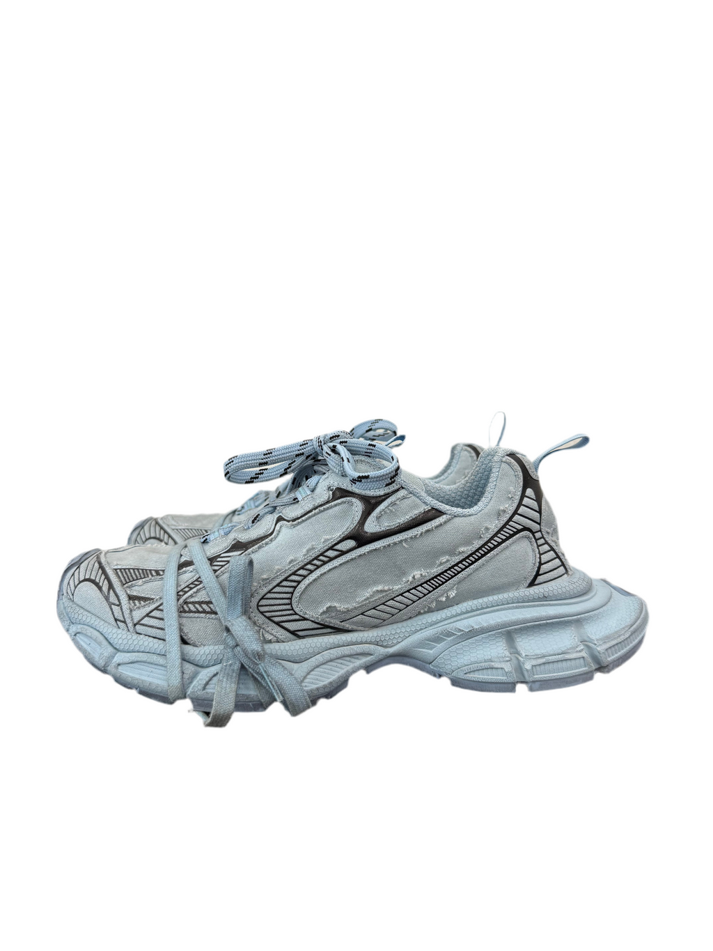 Balenciaga 3XL Sneaker Worn-Out Light Blue